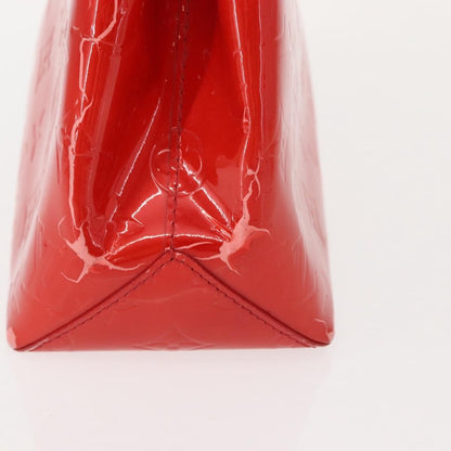 Louis Vuitton Reade Handbag Monogram Vernis, RED, PATENT_LEATHER, Handbag