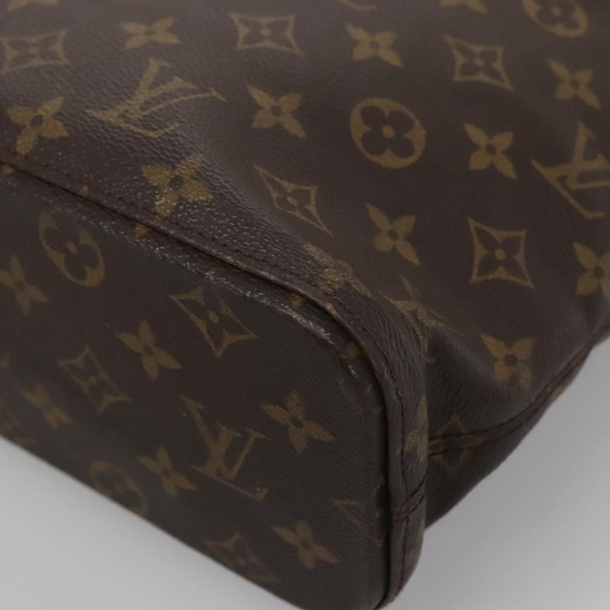 Louis Vuitton Luco Handbag Monogram Canvas, BROWN, CANVAS, Handbag