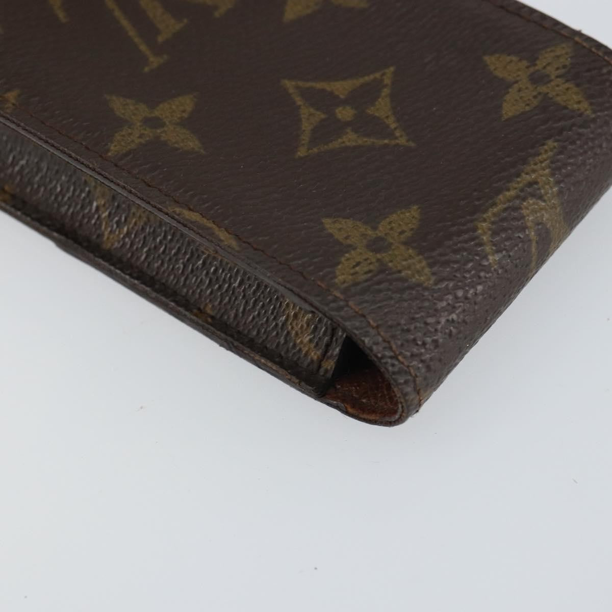 Louis Vuitton Cigarette Case Monogram Canvas, BROWN, CANVAS, Clutche & pouche