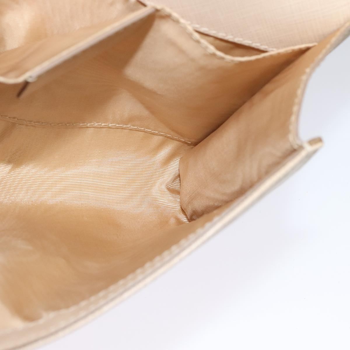 Salvatore Ferragamo Ginny Crossbody Bag Leather, BEIGE, LEATHER, Shoulder bag