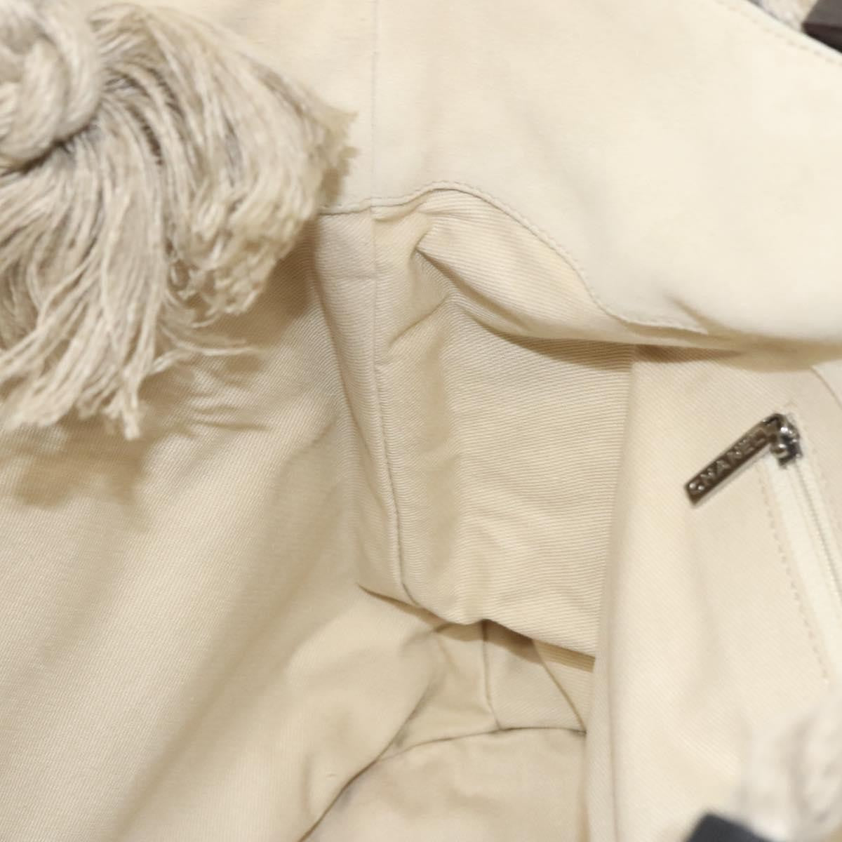 Chanel Camellia Flower Tote Canvas, BLACK, CANVAS, Tote bag