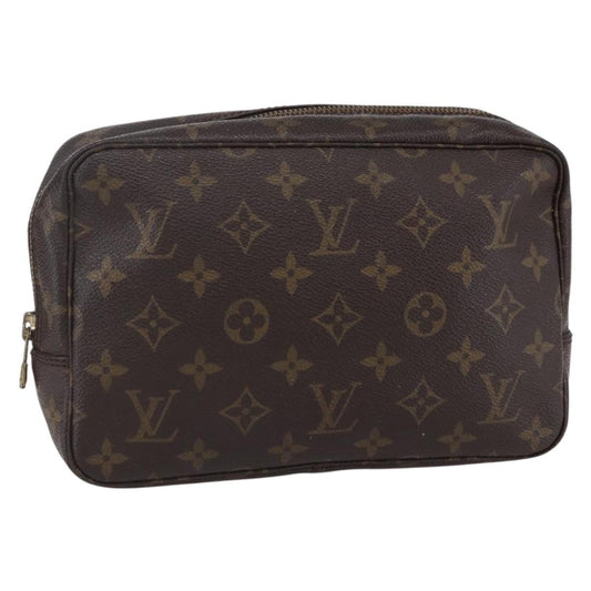 Louis Vuitton Trousse Toilette Monogram Canvas, BROWN, CANVAS, Clutche & pouche