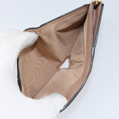 Christian Dior Saddle Lotus Wallet Leather, BEIGE, LEATHER, Wallets