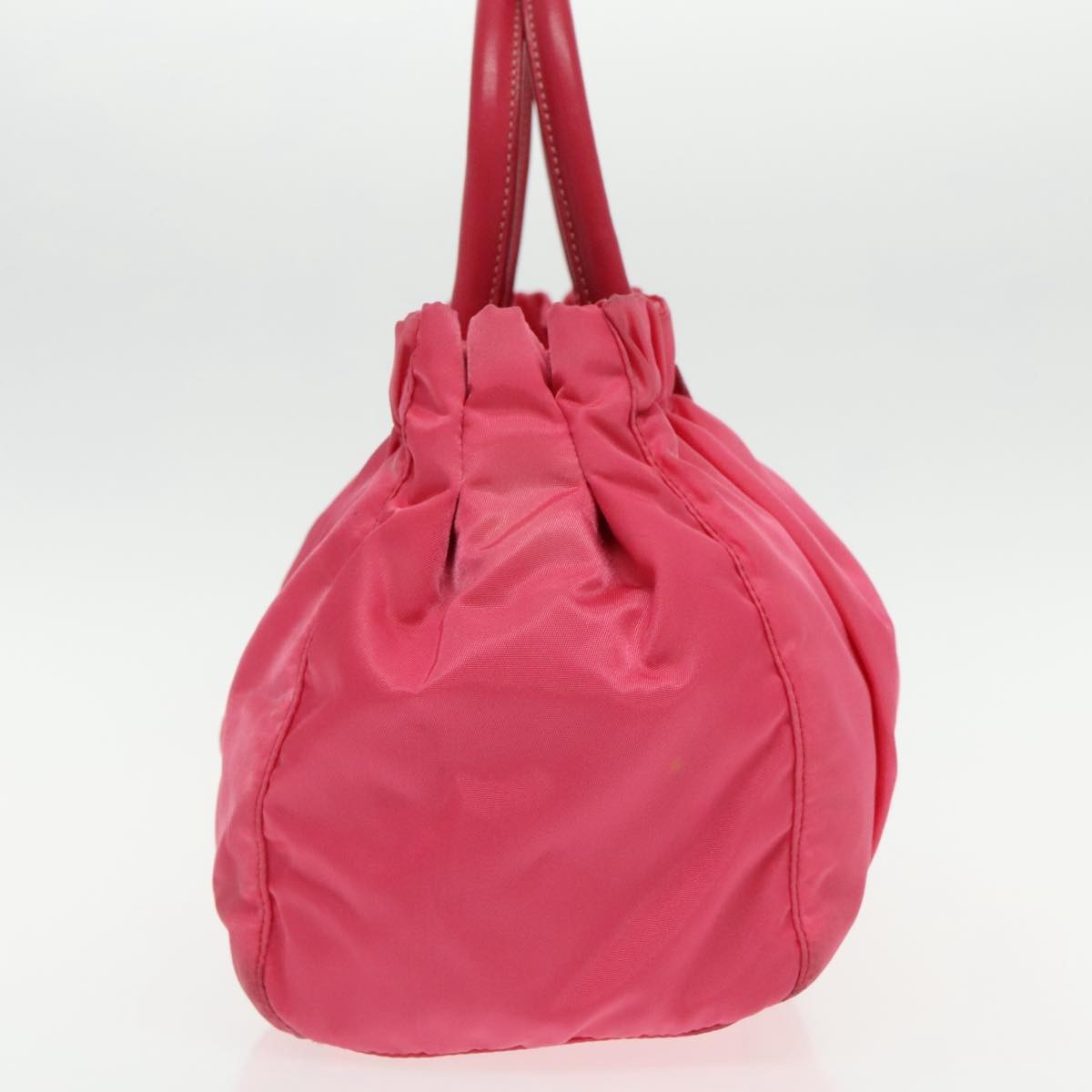 Prada Bow Convertible Tote Tessuto, PINK, NYLON, Tote bag