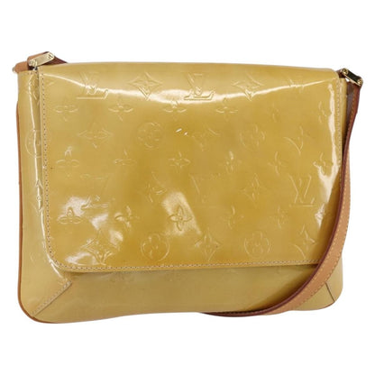 Louis Vuitton Thompson Street Handbag Monogram Vernis, BEIGE, PATENT_LEATHER, Shoulder bag