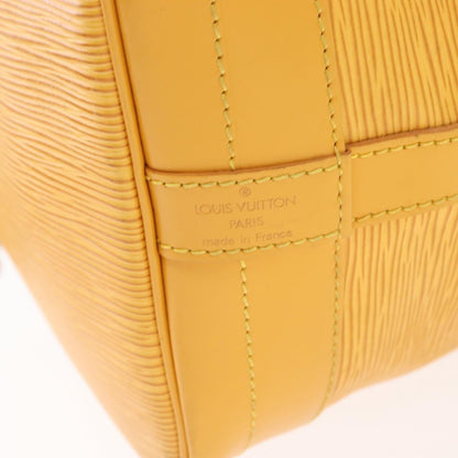 Louis Vuitton Noe Handbag Epi Leather, YELLOW, LEATHER, Shoulder bag