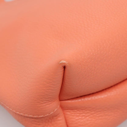 Salvatore Ferragamo Bice Tote Leather, ORANGE, LEATHER, Tote bag