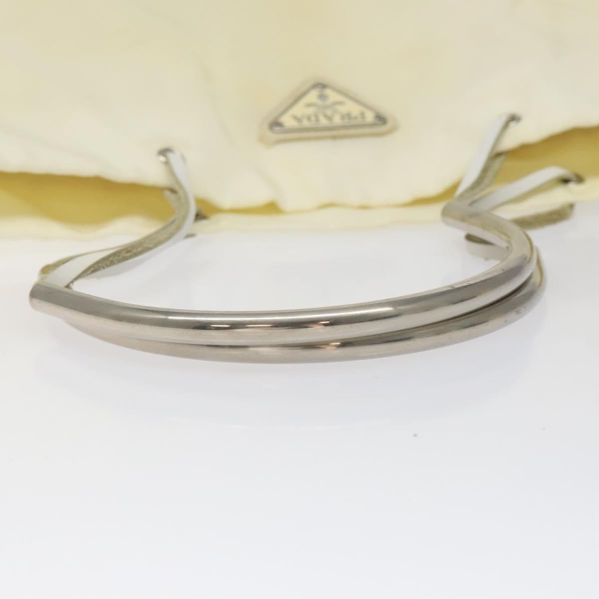 Prada Vintage Tote Tessuto, Ecru, Nylon, Tote Bag