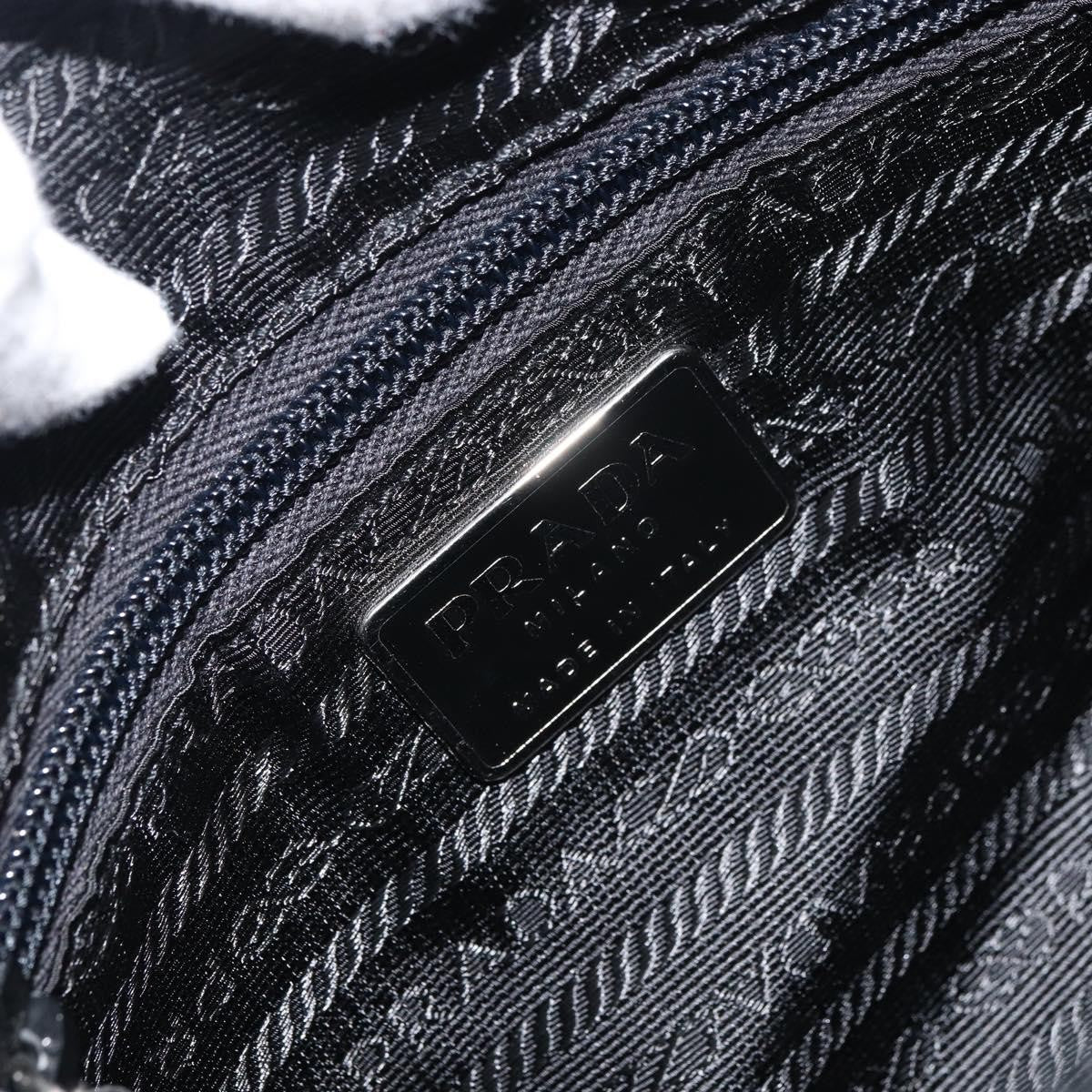 Prada Vintage Shoulder Bag Wool, BLACK, WOOL, Shoulder bag