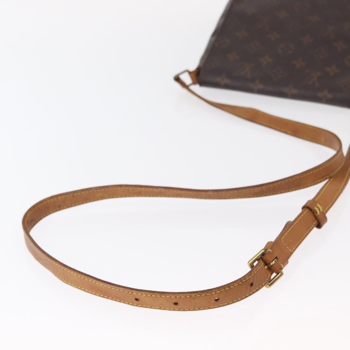 Louis Vuitton Musette Salsa Handbag Monogram Canvas, BROWN, CANVAS, Shoulder bag