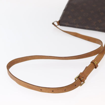 Louis Vuitton Musette Salsa Handbag Monogram Canvas, BROWN, CANVAS, Shoulder bag
