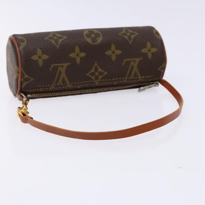 Louis Vuitton Papillon Pochette Monogram Canvas, BROWN, CANVAS, Handbag