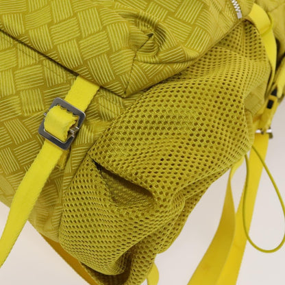 Bottega Veneta Backpack Nylon, YELLOW, NYLON, Backpack