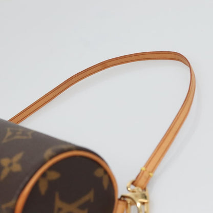 Louis Vuitton Papillon Pochette Monogram Canvas, BROWN, CANVAS, Handbag