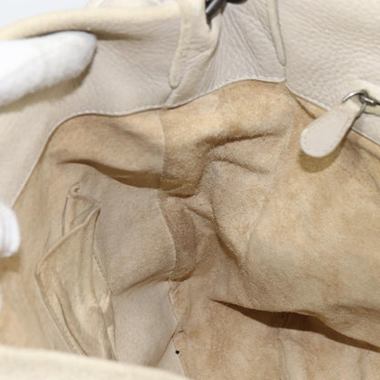 Bottega Veneta Intrecciato Shoulder bag Leather, BEIGE, LEATHER, Shoulder bag