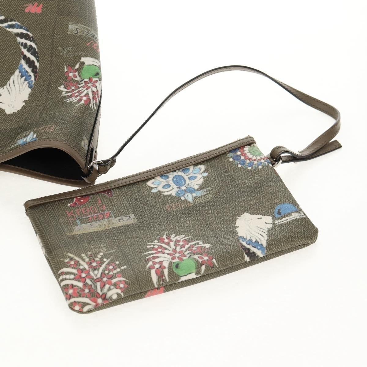 Bvlgari Tote bag Leather, GRAY, LEATHER, Tote bag