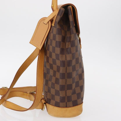 Louis Vuitton Arlequin Backpack Damier, BROWN, CANVAS, Backpack