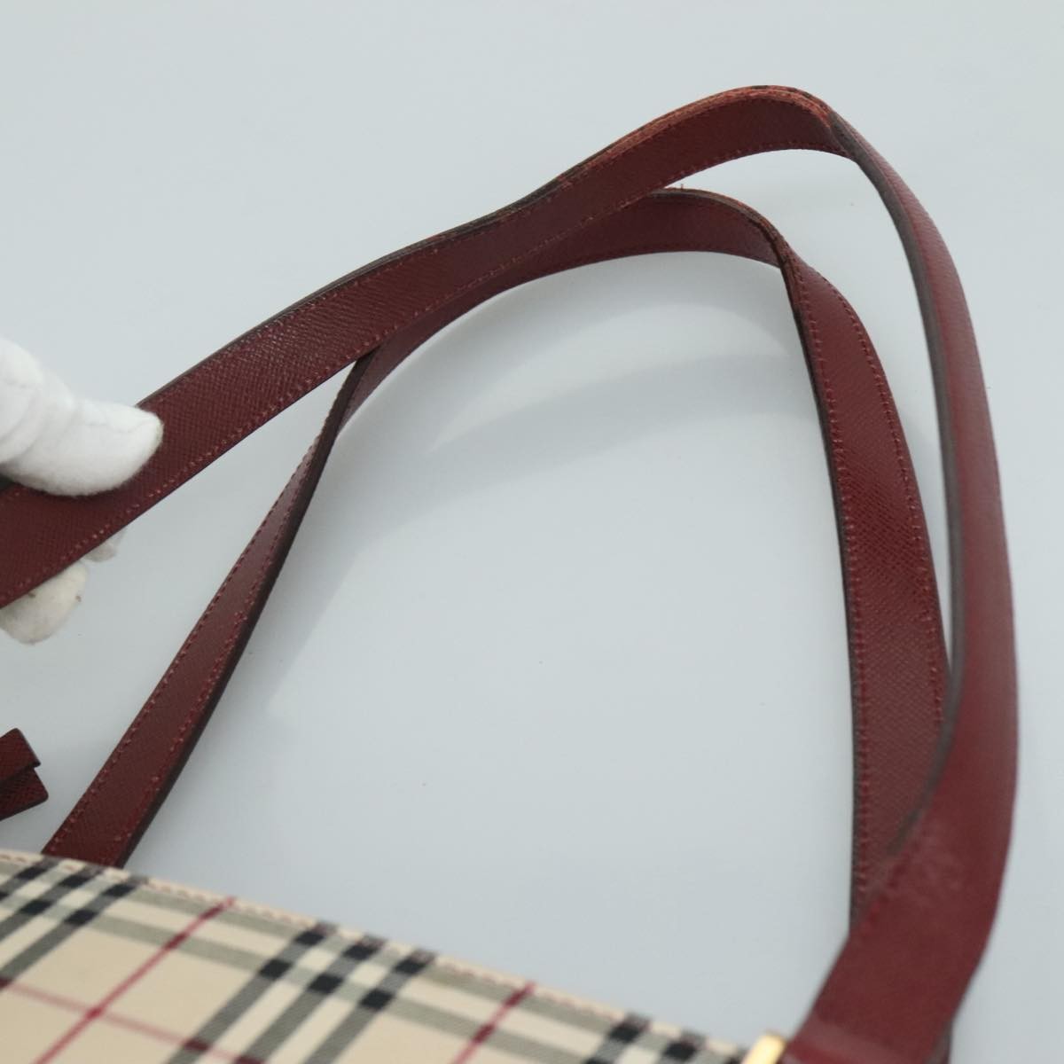 Burberry Nova Check Tote canvas check pattern, BEIGE, CANVAS, Tote bag