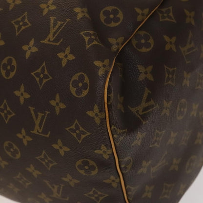 Louis Vuitton Keepall Bag Monogram Canvas, BROWN, CANVAS, Travel bag