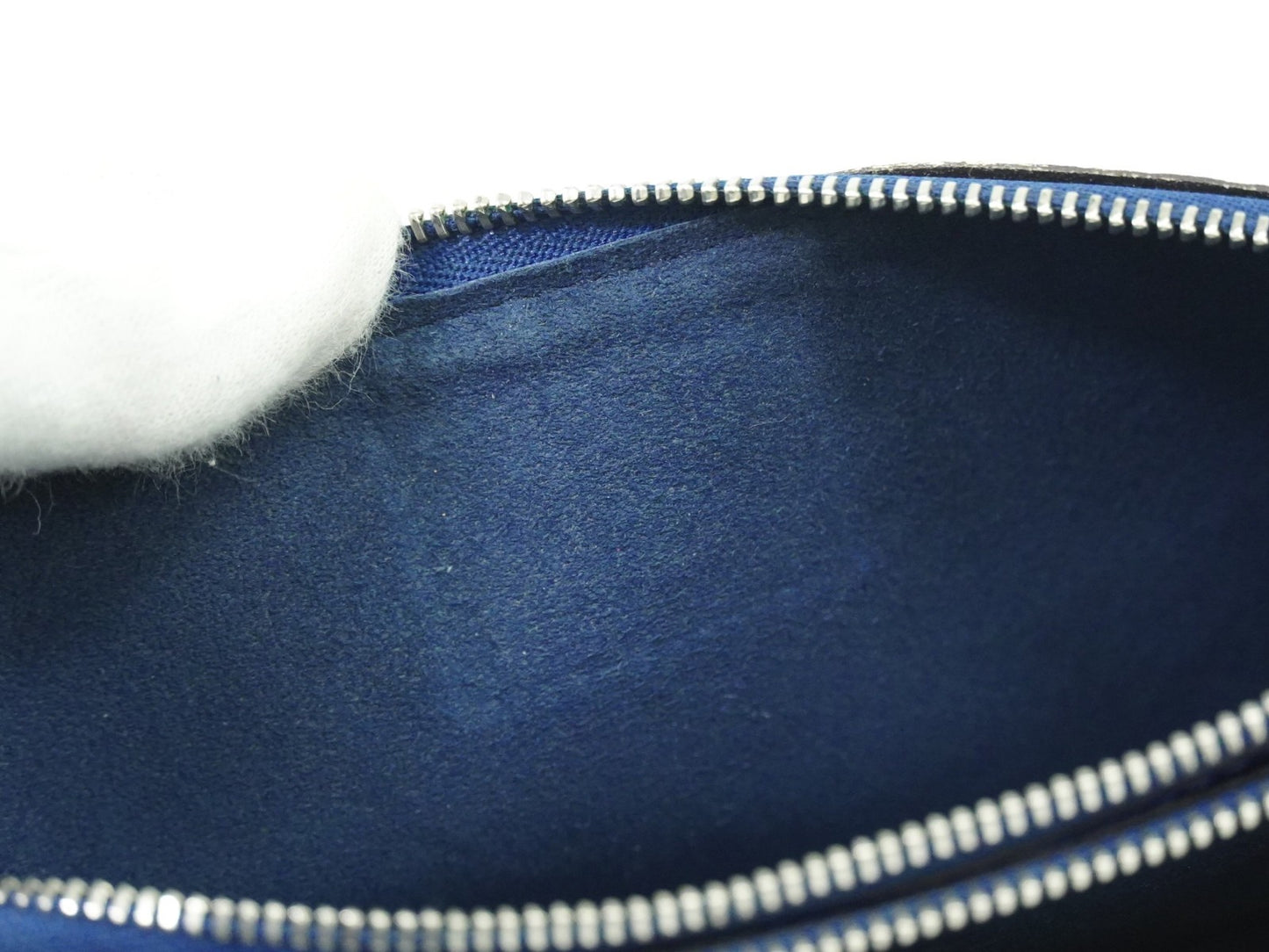 Louis Vuitton Double Zip Pochette Limited Edition Escale Monogram Giant, BLUE, CANVAS, Shoulder bag