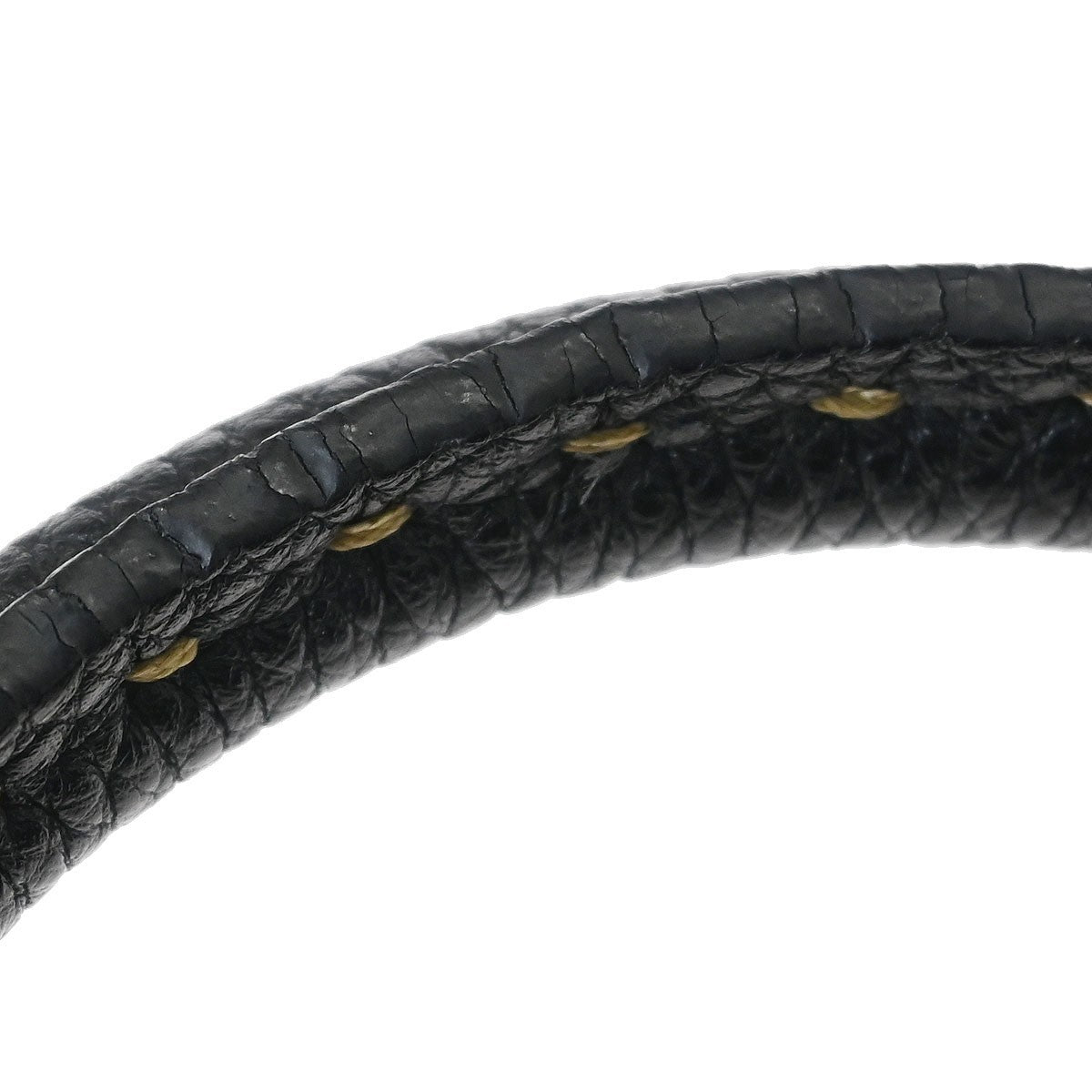 Fendi Selleria Linda Satchel Pebbled Leather, BLACK, LEATHER, Handbag