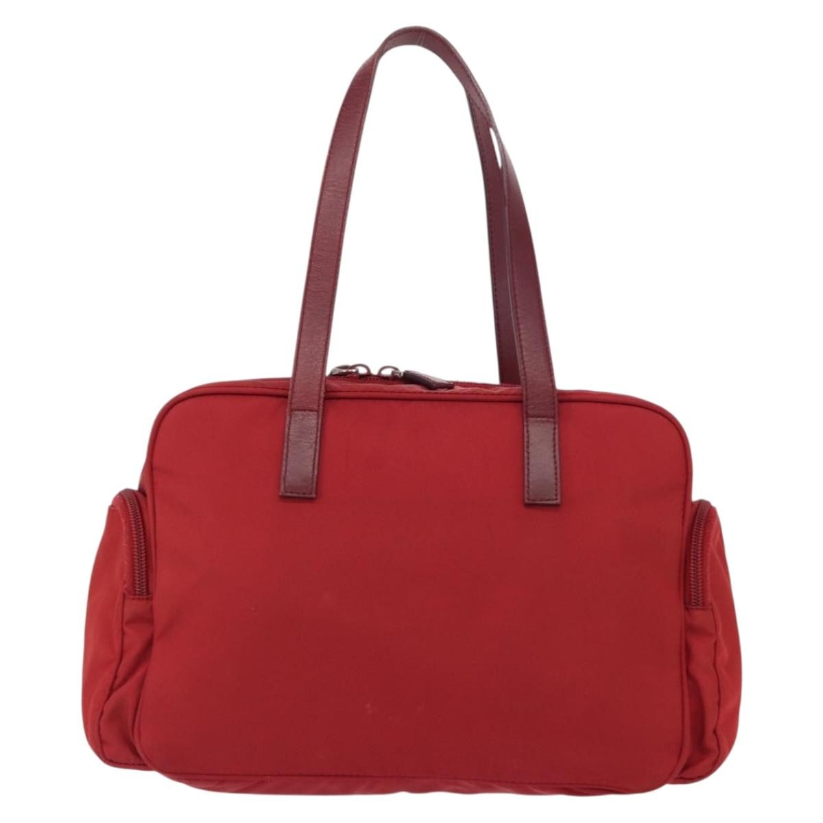 Prada Sport Tote bag Nylon, RED, NYLON, Tote bag