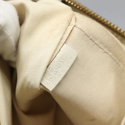 Louis Vuitton Marina Handbag Mini Lin Croisette, BEIGE, CANVAS, Handbag