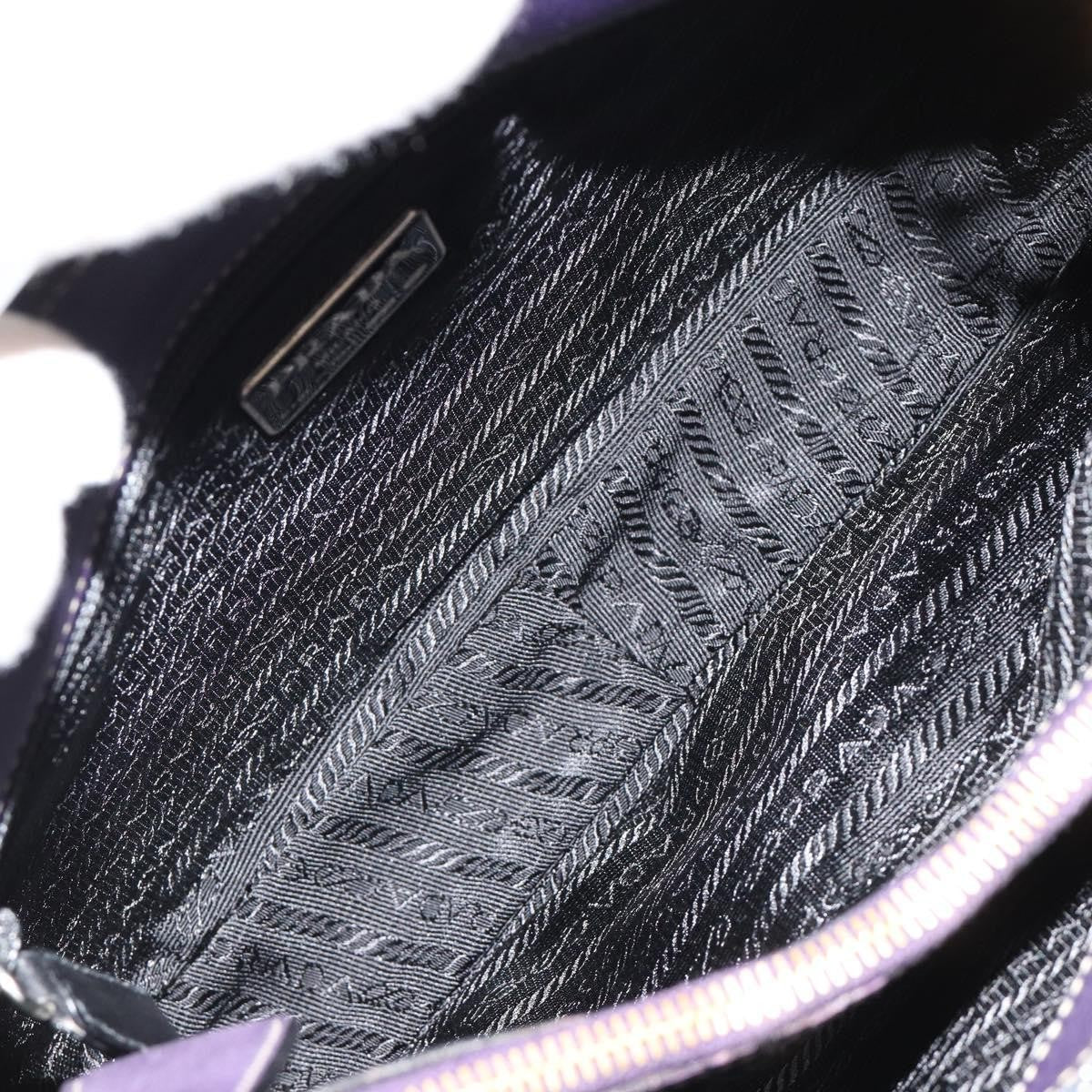 Prada Chain Shoulder Bag Leather, Purple, Leather, Handbag