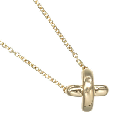 Tiffany & Co. Cross.Pendant Necklace 18K Yellow Gold, GOLD, YELLOW_GOLD, Necklace