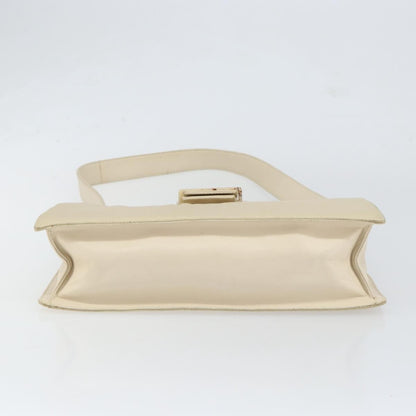 Prada Vintage Shoulder Bag Nylon and Leather, BEIGE, NYLON, Shoulder bag