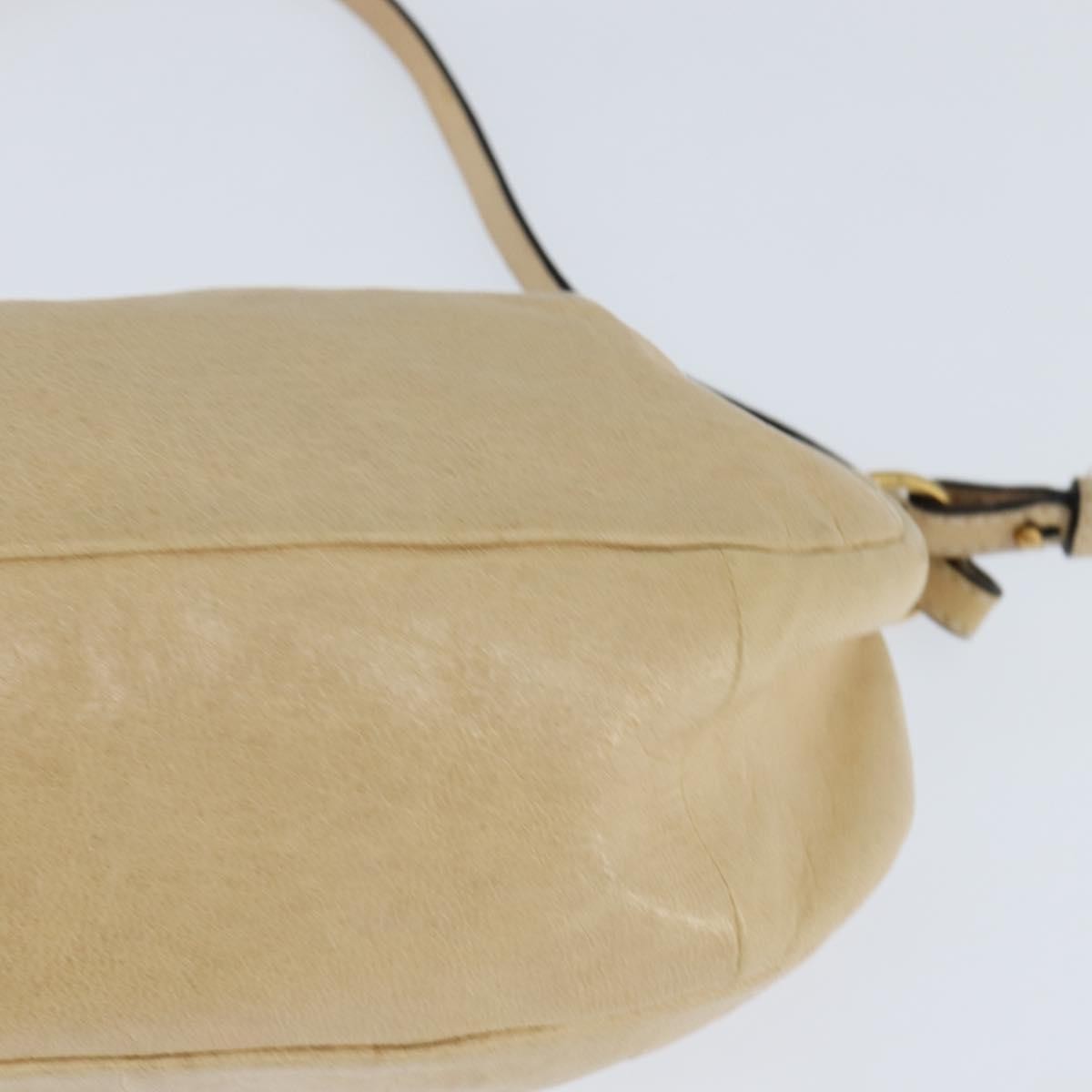 Chloe Vintage Shoulder Bag Leather, BEIGE, LEATHER, Shoulder bag