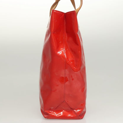 Louis Vuitton Reade Handbag Monogram Vernis, RED, PATENT_LEATHER, Handbag