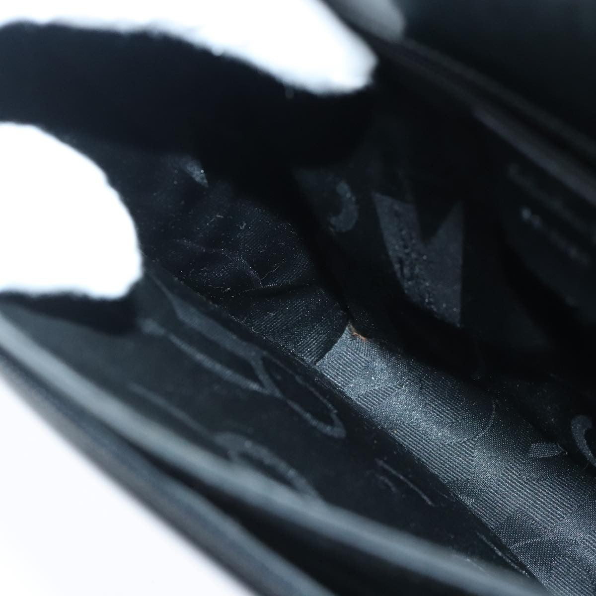 Salvatore Ferragamo Gancini handbag Leather, BLACK, LEATHER, Handbag