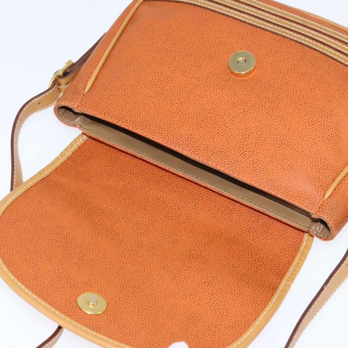 Balenciaga Shoulder Bag Leather, ORANGE, LEATHER, Shoulder bag