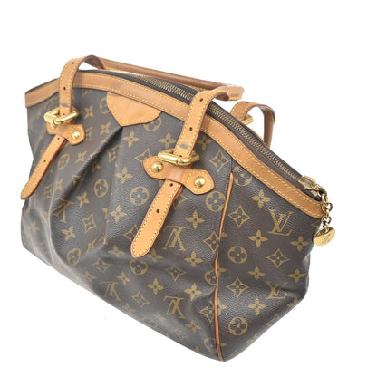 Louis Vuitton Tivoli Handbag Monogram Canvas, BROWN, CANVAS, Shoulder bag
