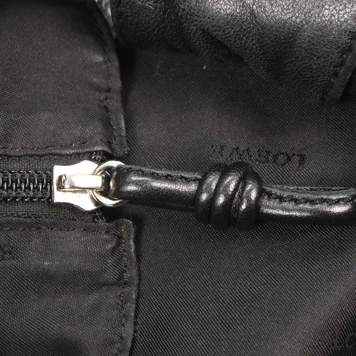 Loewe Anagram Logo Nappa Aire Hand Bag Leather, BLACK, LEATHER, Tote bag