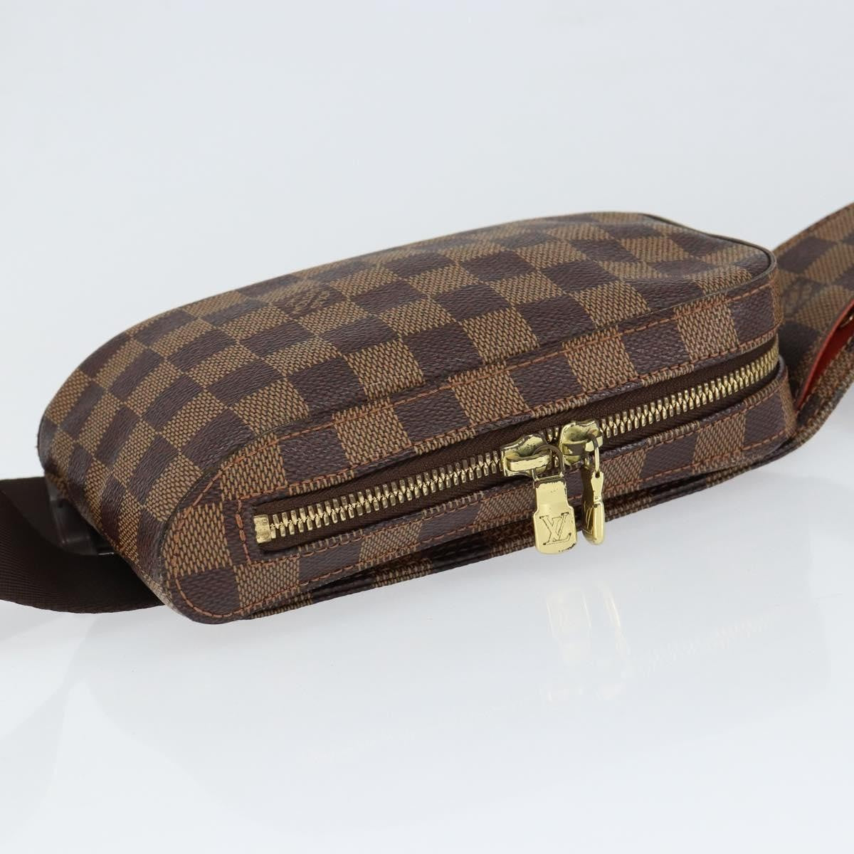 Louis Vuitton Geronimos Waist Bag Damier, BROWN, CANVAS, Shoulder bag