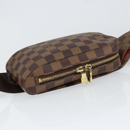 Louis Vuitton Geronimos Waist Bag Damier, BROWN, CANVAS, Shoulder bag