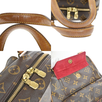 Louis Vuitton Excentri-Cite Handbag Monogram Canvas, BROWN, CANVAS, Handbag