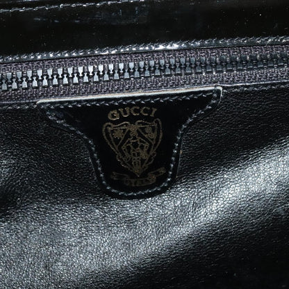 Gucci Vintage Shoulder Bag Patent leather, BLACK, PATENT_LEATHER, Shoulder bag