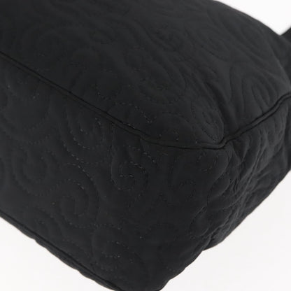 Saint Laurent Vintage Shoulder Bag Nylon, BLACK, NYLON, Tote bag