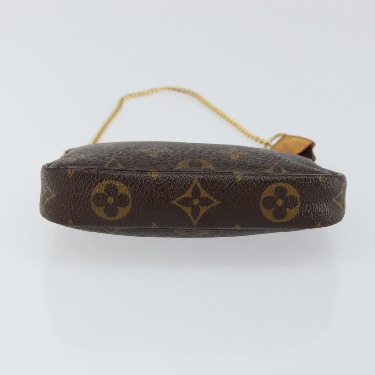 Louis Vuitton Pochette Accessoires Monogram Canvas, BROWN, CANVAS, Clutche & pouche