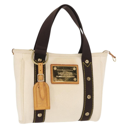 Louis Vuitton Antigua Tote Canvas, ECRU, CANVAS, Handbag