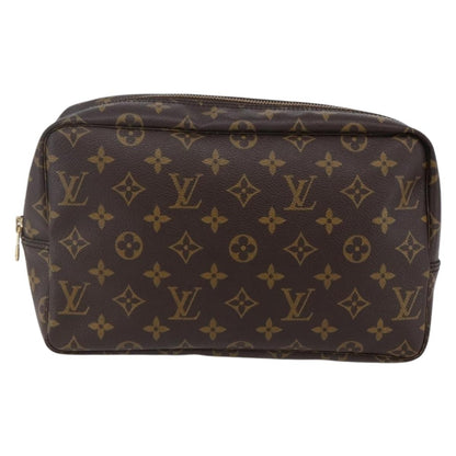Louis Vuitton Trousse Toilette Monogram Canvas, BROWN, CANVAS, Clutche & pouche