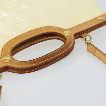 Louis Vuitton Roxbury Drive Handbag Monogram Vernis, BEIGE, PATENT_LEATHER, Handbag