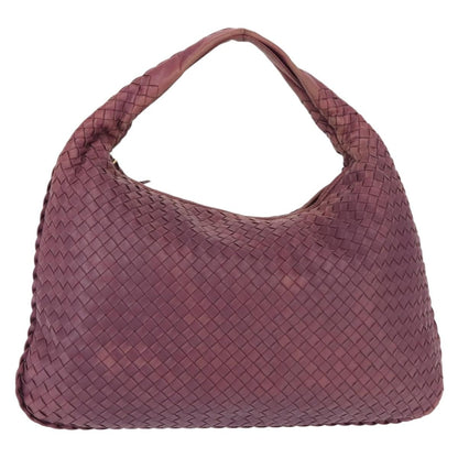 Bottega Veneta Veneta Hobo Intrecciato Nappa, PURPLE, LEATHER, Shoulder bag