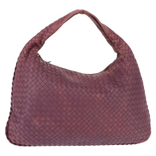Bottega Veneta Veneta Hobo Intrecciato Nappa, PURPLE, LEATHER, Shoulder bag