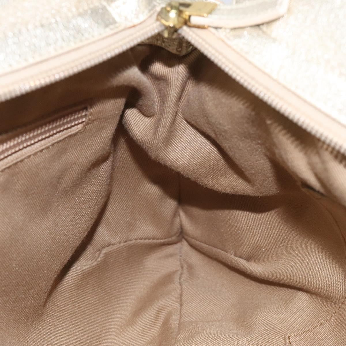 Salvatore Ferragamo Marisa Satchel Leather, GOLD, LEATHER, Shoulder bag