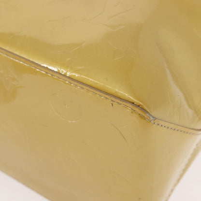 Louis Vuitton Reade Handbag Monogram Vernis, BEIGE, PATENT_LEATHER, Handbag