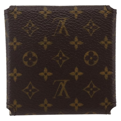 Louis Vuitton CASE JEWELRY BOX Canvas, BROWN, CANVAS, Wallets
